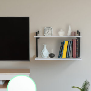 İki Raflı Kitaplık-2 Raflı