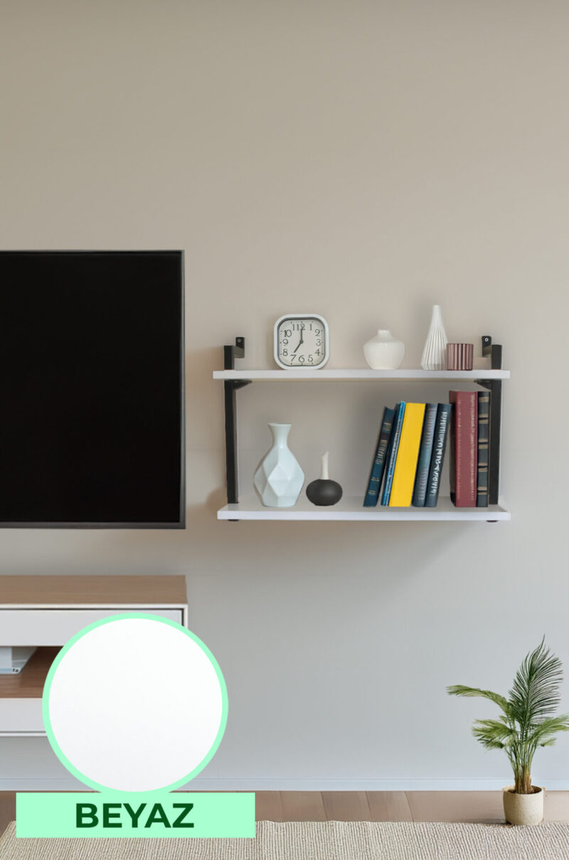 İki Raflı Kitaplık-2 Raflı