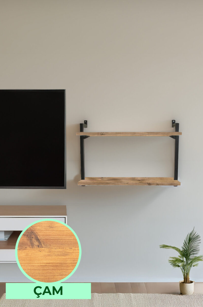 İki Raflı Kitaplık-2 Raflı