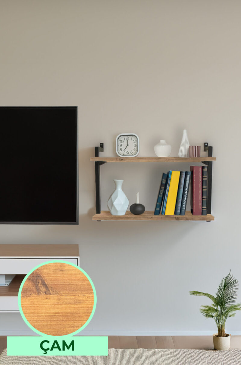 İki Raflı Kitaplık-2 Raflı