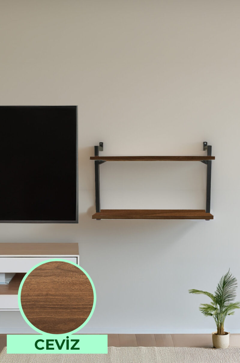 İki Raflı Kitaplık-2 Raflı