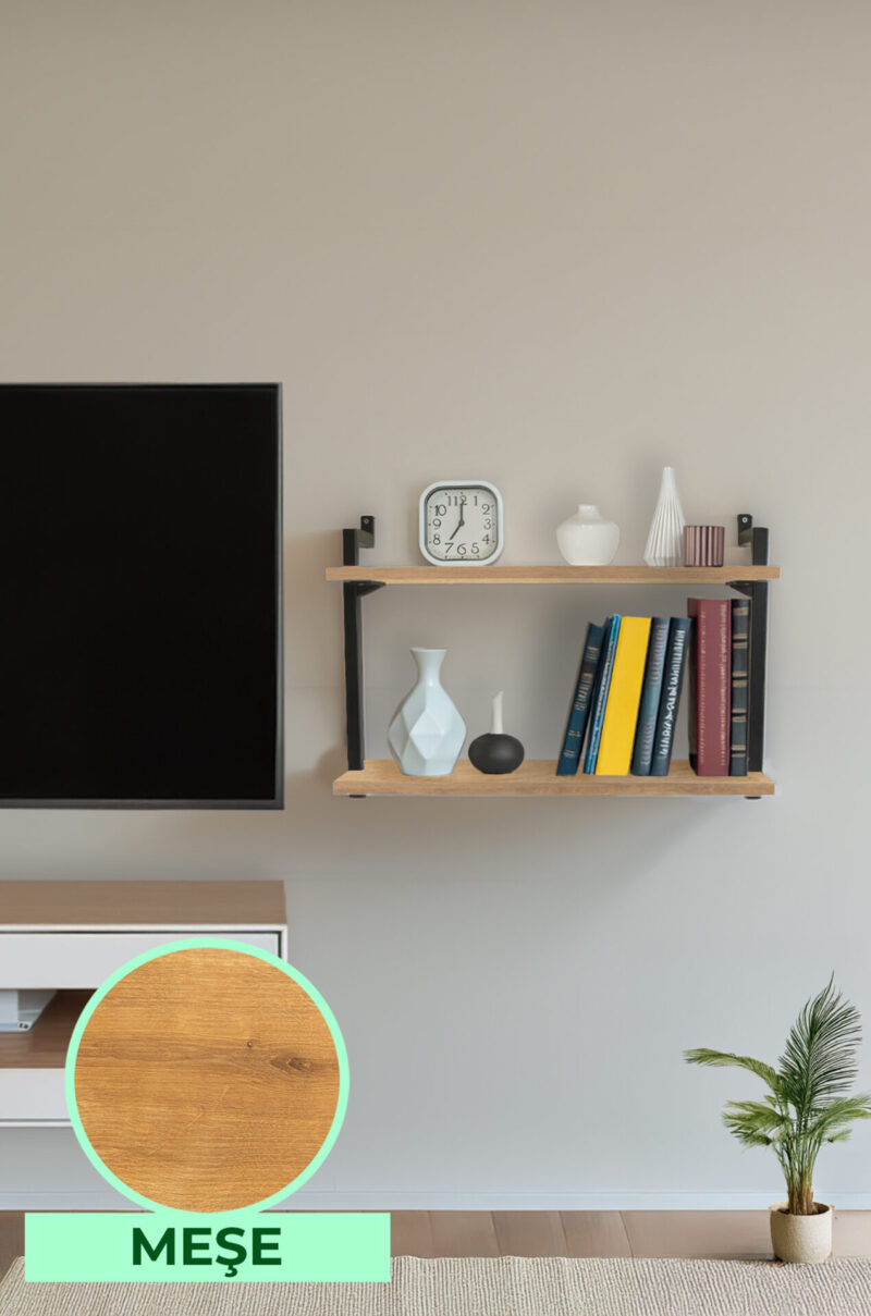 İki Raflı Kitaplık-2 Raflı