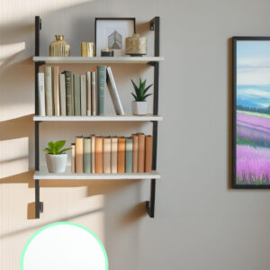 Üç Raflı Kitaplık-3 Raflı