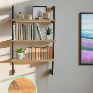 Üç Raflı Kitaplık-3 Raflı