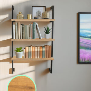 Üç Raflı Kitaplık-3 Raflı