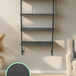 Dörtlü Raflı Kitaplık-4 Raflı