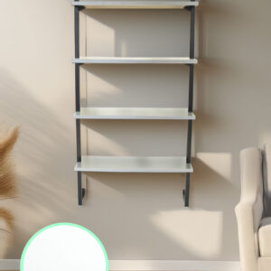 Dörtlü Raflı Kitaplık-4 Raflı