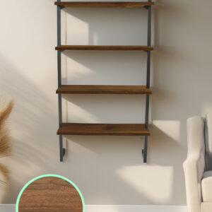 Dörtlü Raflı Kitaplık-4 Raflı