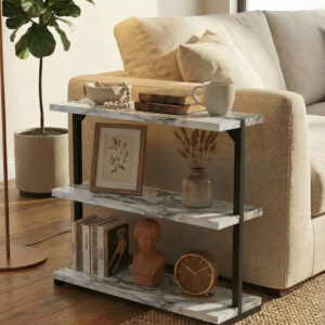 Üçlü Yan Sehpa-3 Raflı